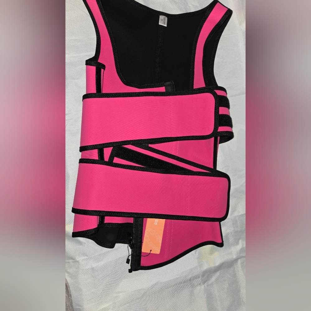 FeelinGirl Latex Waist Trainers Vest for Women Waist Cincher Corset Size M